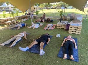 Group yoga classes